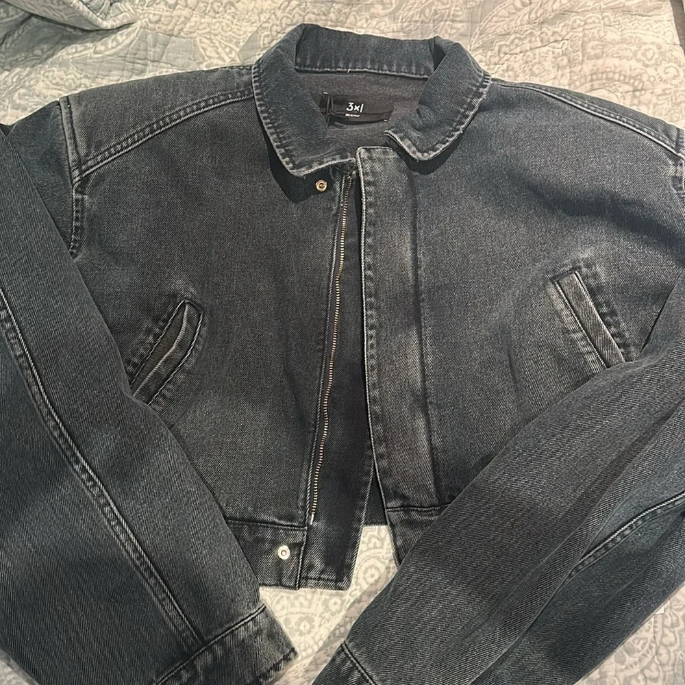 3x1 NYC AMELIA CROP JACKET - Picture 5 of 8